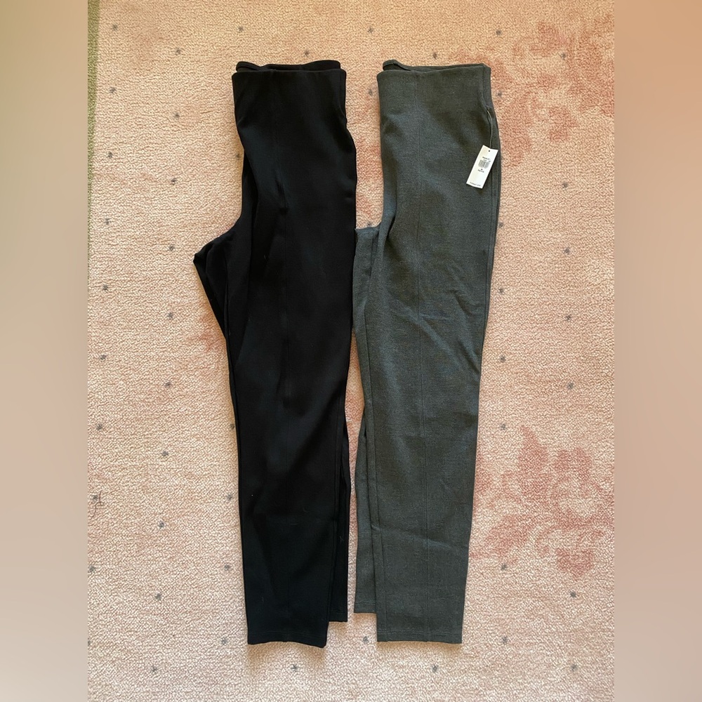 NEW Bundle of 2 Old Navy Women’s Pixie Pants Medium Petite Gray & Black